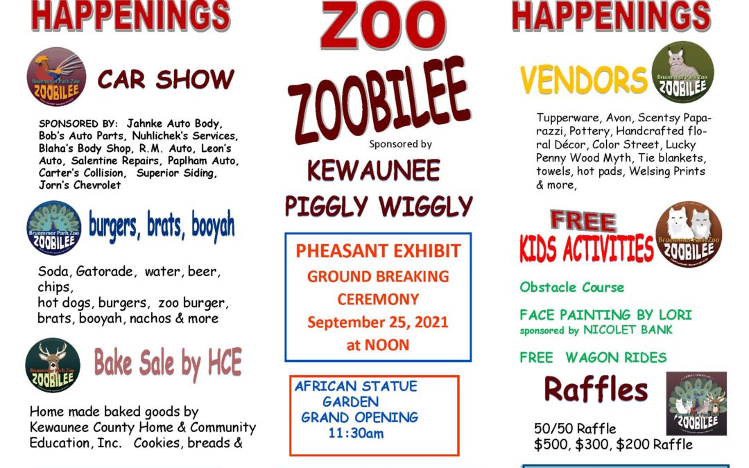 Zoo News – September/October 2021